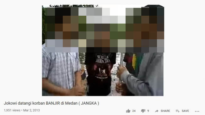 Pelaku bom bunuh diri, Rabbial Muslim Nasution di Polrestabes Medan, Rabu 13 November 2019, sempat menjadi tim kreatif parodi Presiden Jokowi di akun YouTube. (Foto: YouTube)