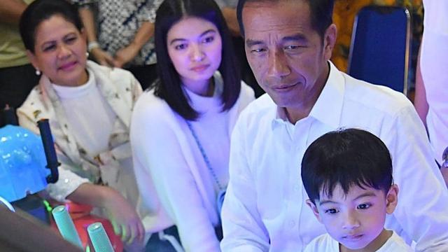 Jan Ethes, cucu pertama Presiden Joko Widodo (Jokowi) dan Iriana Jokowi. (Foto: Instagram)