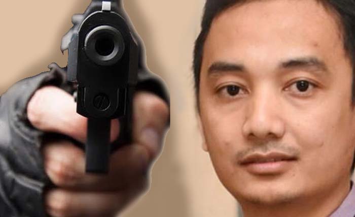 Irfan Nur Alam, anak Bupati Majalangka yang ditetapkan sebagai tersangka penembakan kontraktor. (Foto:Ngobar)