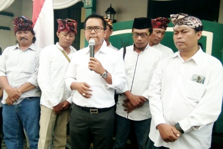 Deklarasi pasangan bakal cawali dan cawawali Surabaya independen M. Sholeh dan Taufik Hidayat. (Foto: Istimewa)
