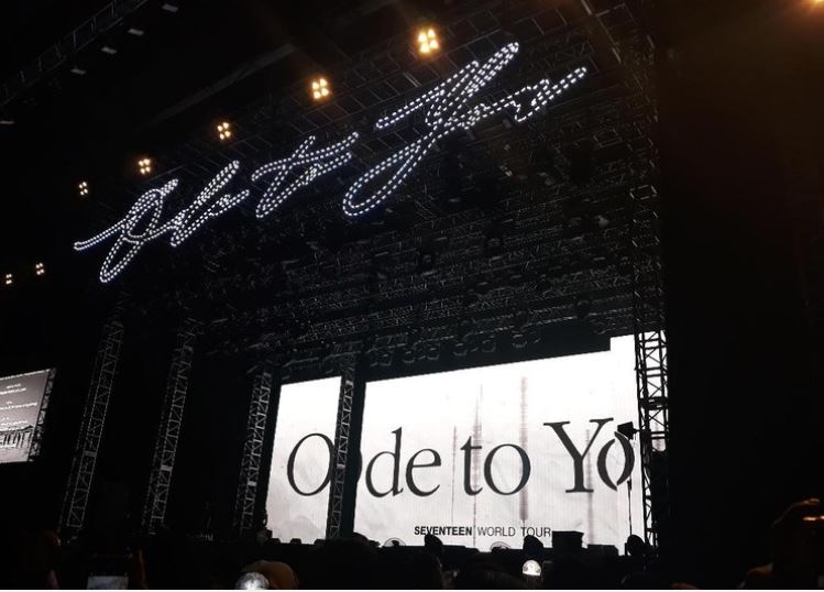 Ode to You, konser ketiga boygroup Korea Selatan, Seventeen, di Jakarta, Sabtu 16 November 2019. (Foto: Instagram)