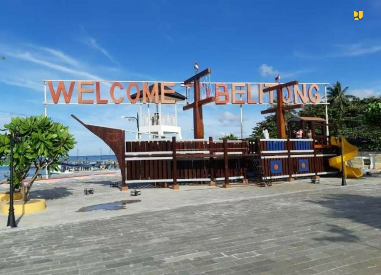 Belitung yang diproyeksikan sebagai Bali Baru. (Foto: Kementerian PUPR)