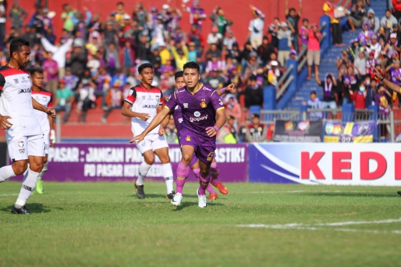 Persik saat menjamu Sulut United FC di babak penyisihan. (Foto: Istimewa)