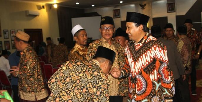 Bupati Pasuruan, Irsyad Yusuf membuka musda DMI ke VII, Senin, 25 November 2019. (Foto: Dok Humas)