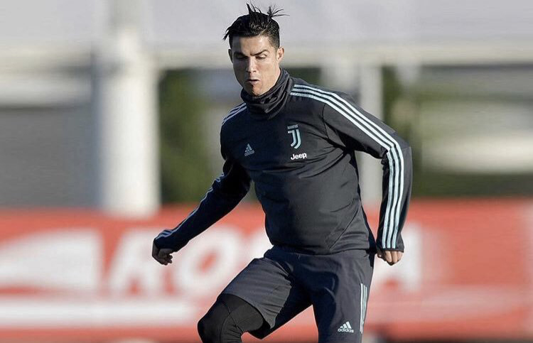 Cristiano Ronaldo kemungkinan absen saat Juventus menjamu Atletico Madrid. (Foto: Twitter/@juventusfc)