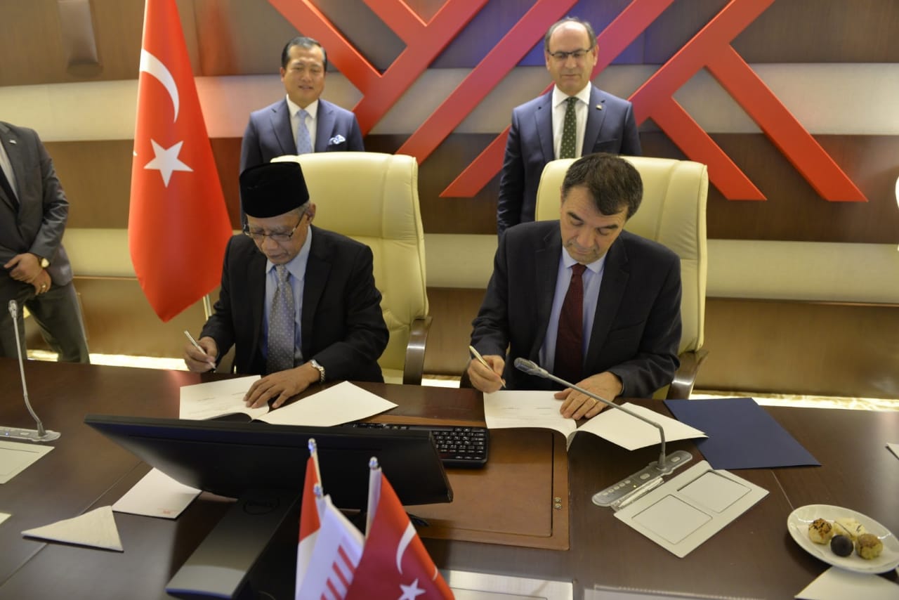 Ketua Umum Pimpinan Pusat (PP) Muhammadiyah, Haedar Nashir, di Turki. (Foto: Istimewa)