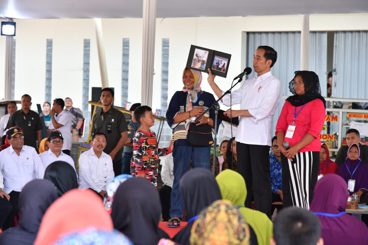 Kunjungan kerja Presiden Joko Widodo (Jokowi) di Subang, Jawa Barat. (Foto: Setpres)