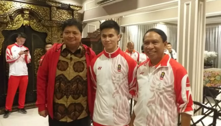 Edgar Xavier Marvelo jadi andalan wushu Indonesia raih emas di SEA Games 2019 Filipina. (Foto: Antara)