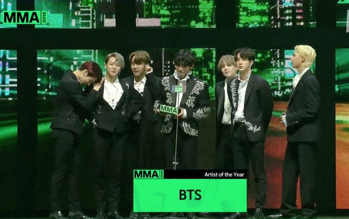 Boygroup asal Korea Selatan BTS tampil di ajang Melon Music Award 2019. (Foto: MMA)