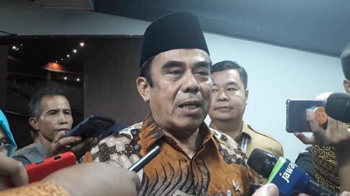 Menteri Agama RI Fachrul Razi saat memberi keterangan pada awak media di Jakarta. (Foto: Istimewa)