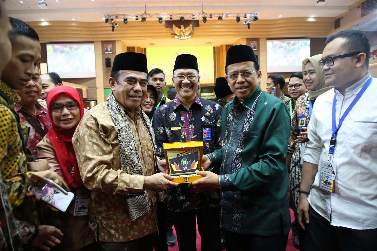 Menteri Agama Fachrul Razi saat di Sumatera Barat. (Foto: Istimewa)