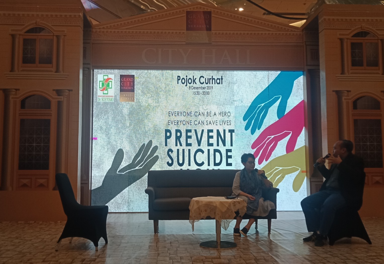 dr. Nahlini Muhdi, Sp.KJ (K) dalam acara Prevent Suicide Now. Yang diselenggarakan oleh SMF Kesehatan Jiwa RSUD Dr.Soetomo. (Foto: Pita/Ngopibareng.id) 
