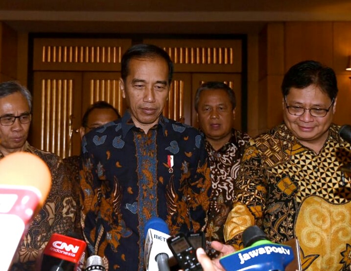 Presiden Jokowi minta Polri segera melaporkan temuannya terkait kasus Novel Baswedan ( foto: Setpres)