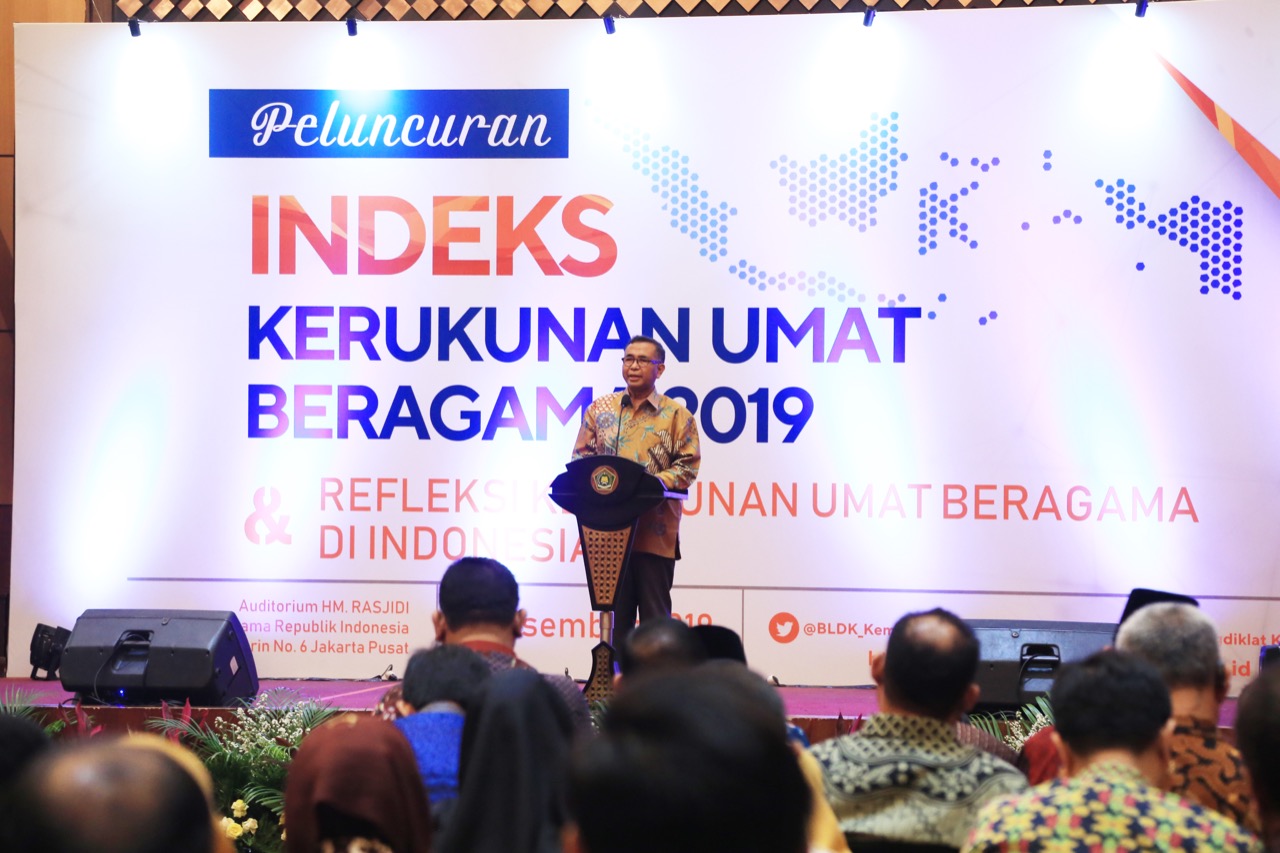 Kepala Badan Litbang dan Diklat Kemenag Abdurrahman Mas’ud, saat memberi penjelasan di Jakarta. (Foto: Kemenag)