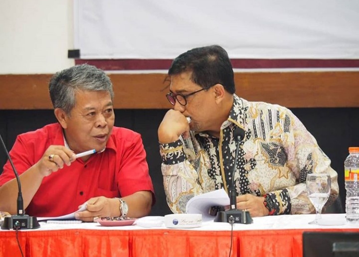 Ketua DPD PDI Perjuangan Jatim, Kusnadi (kemeja merah). (Foto: Dok. PDIP)