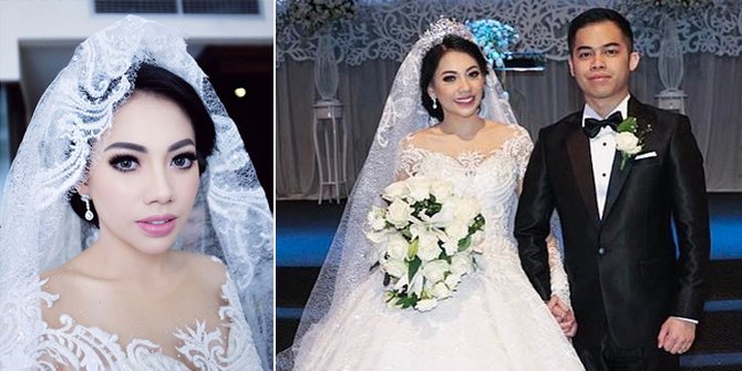 Potret pernikahan Kezia Karamoy dan Axcel Narang pada 29 Maret 2017. (Foto: Instagram)
