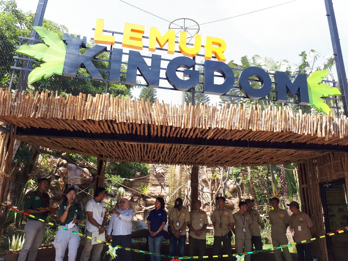Launching zona wisata baru, yakni Lemur Kingdom di Batu Secret Zoo (Foto: Theo/ngopibareng.id)