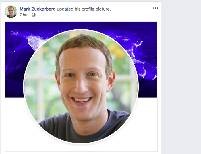 Foto profil baru pendiri Facebook, Mark Zuckerberg. (Foto: Facebook)