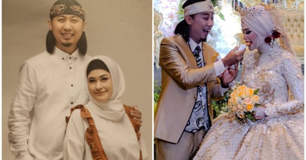 Ade Jigo bersama istri keduanya, Irene Maya Aurida Reny, menikah di Malang, Jawa Timur, pada 6 Desember 2019. (Foto: Instagram Ade Jigo)