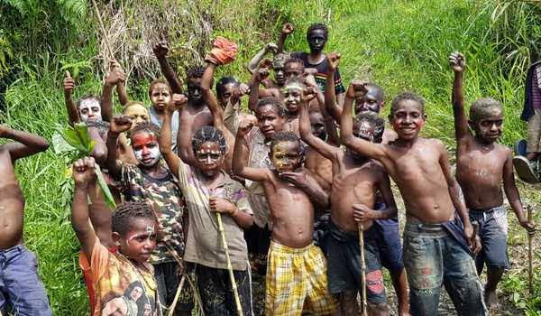 Anak-anak Papua. Pemerintah berencana membentuk Desk Papua. (Foto: Istimewa)