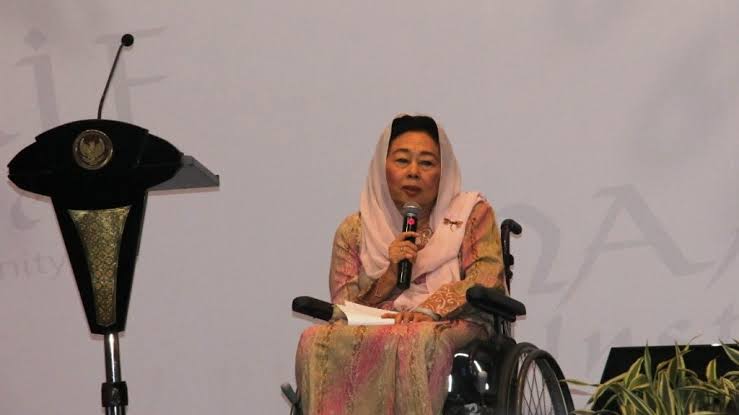 Ny Sinta Nuriyah, istri Presiden ke-4 RI, KH Abdurrahman Wahid atau Gus Dur.(Foto: Istimewa)