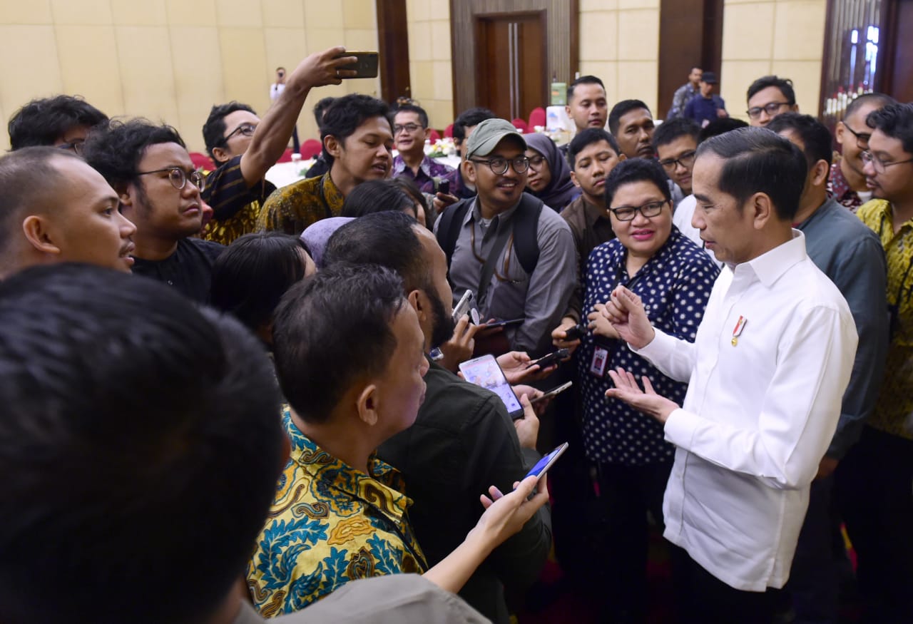 Presiden Joko Widodo (Jokowi) bakal mengumumkan lima calon anggota Dewan Penasehat Komisi Pemberantasan Korupsi (KPK). (Foto: Setpres )