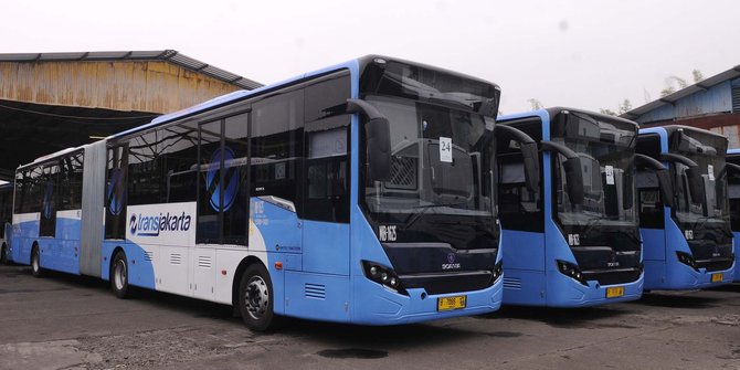 Bus TransJakarta. (Foto: Istimewa)
