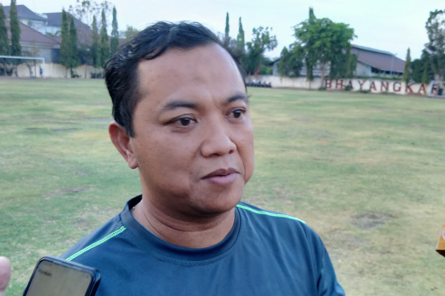 Sekretaris tim Persebaya, Ram Surahman.  (Foto: Fariz/ngopibareng.id)
