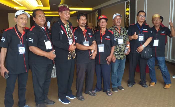 Beberapa peserta Musyawarah DKS di Hotel Great Diponegoro, Hari Minggu. (Foto:m.anis) 