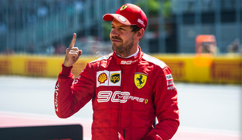 Sebastian Vettel ingin meraih gelar juara dunia di musim 2020 karena ingin menjauhkan Lewis Hamilton dari Ferrari. (Foto: Twitter/@