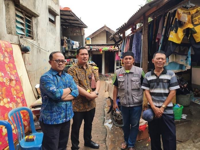 Tim Cepat Tanggap WSBP salurkan bantuan ke korban banjir di Jakarta. (Foto: Dok WSBP)