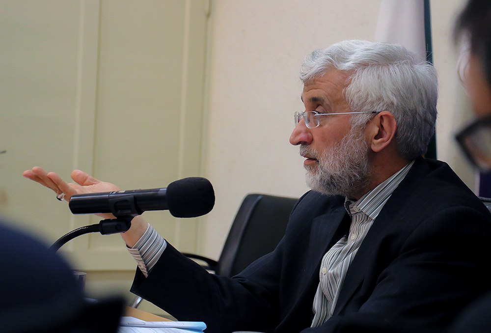 Petinggi Iran, Saeed Jalili mengejek Donald Trump lewat cuitan di akun pribadinya di Twitter. (Foto: Twitter/@DrSaeedJalili)