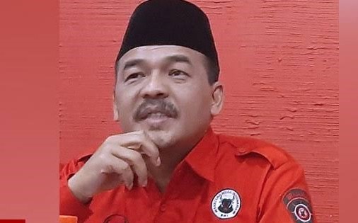 Ketua DPC PDIP Perjuangan Kabupaten Sidoarjo, Sumi Harsono. 