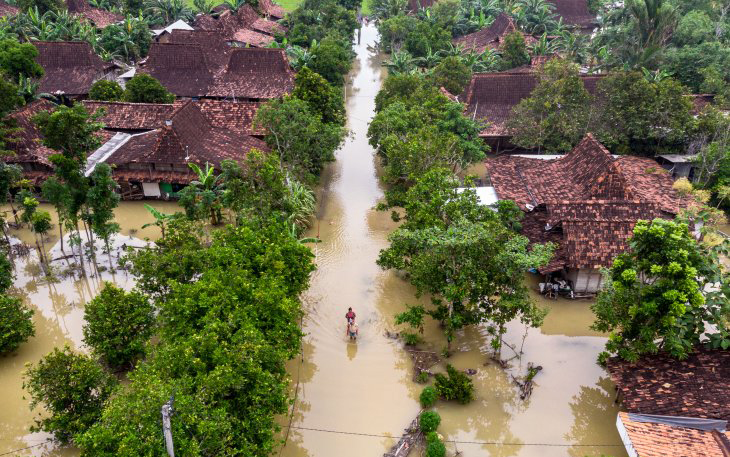 Ilustrasi Banjir. (Foto: Antara)