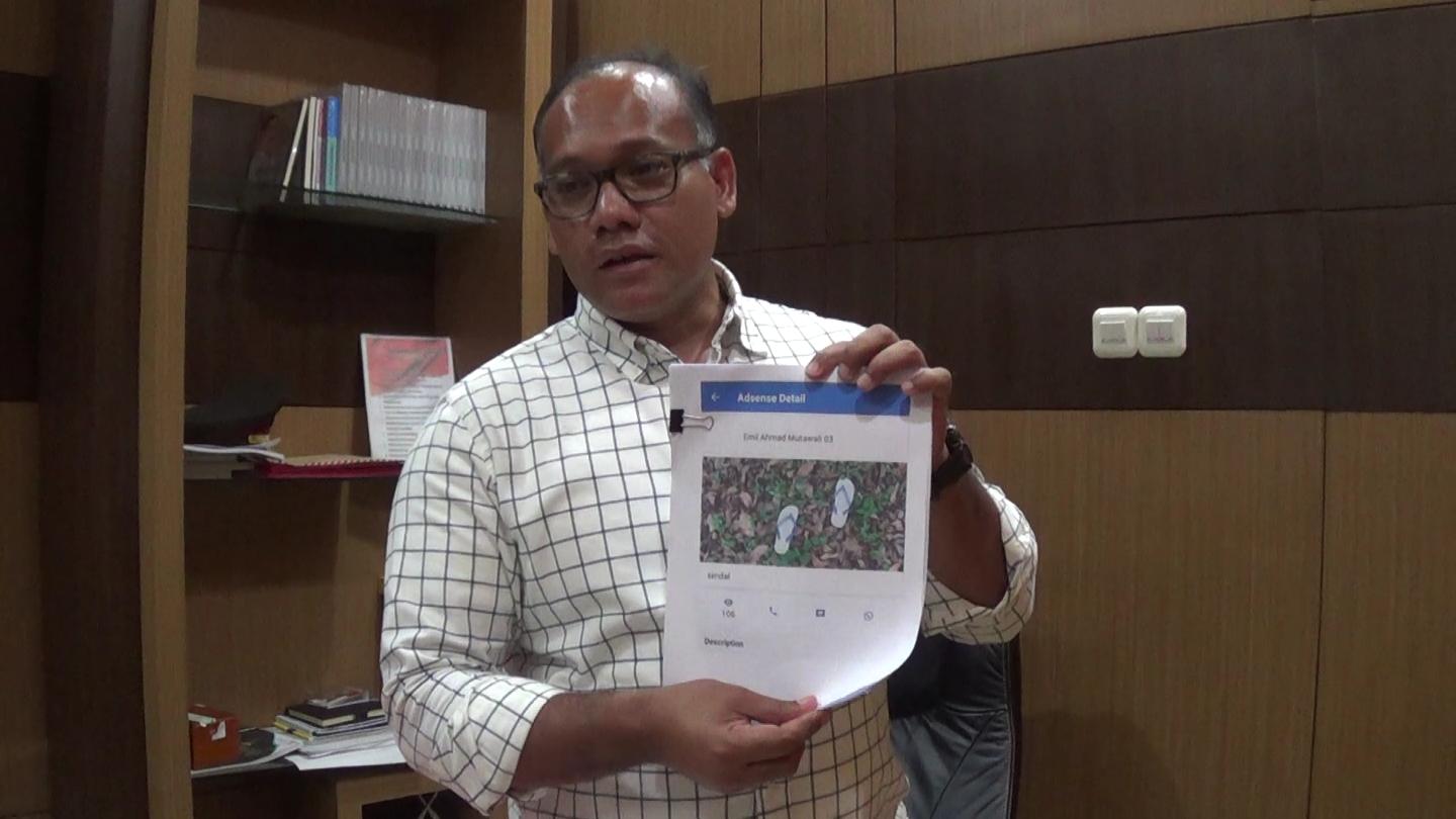 Direktur Ditreskrimsus Polda Jatim, Kombes Pol Gidion Arif Setyawan saat ditemui di Gedung Ditreskrimsus Polda Jatim, Surabaya, Minggu 12 Januari 2020. (Foto: Fariz/nogpibareng.id)