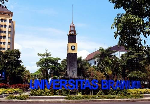 Bundaran Tugu Universitas Brawijaya, Malang. (Foto: Istimewa)