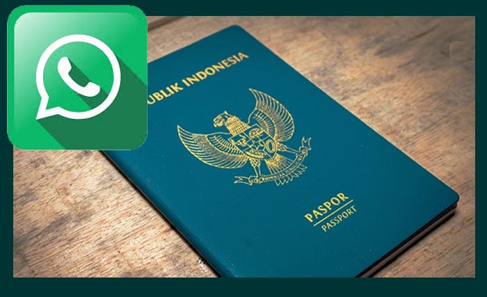 Kini mengurus paspor bisa melalui WhatsApp. (Ngobar)