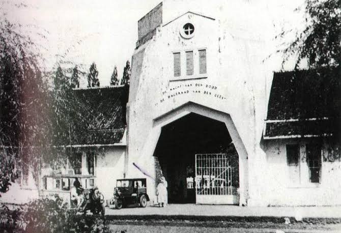 Tampilan TPU Sukun, Kota Malang, pada era kolonial Belanda. (Foto: Istimewa)