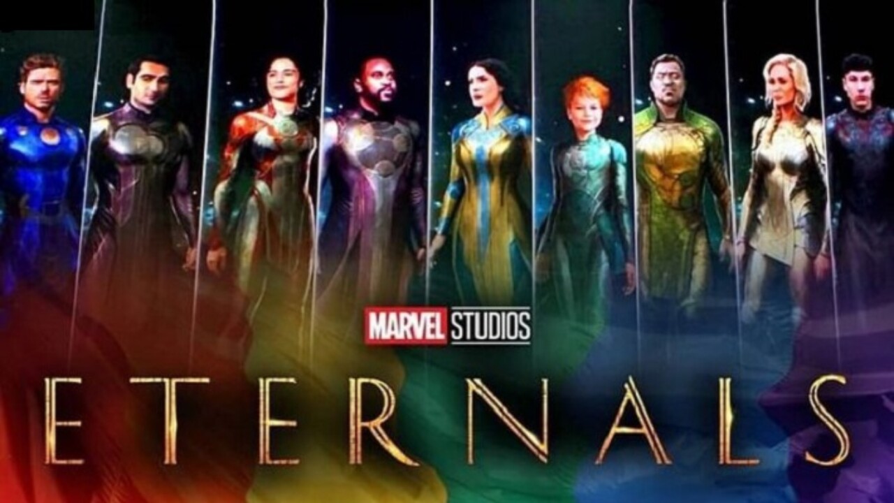 Poster film The Eternals produksi Marvel Cinematic Universe. (Foto: IMBd)