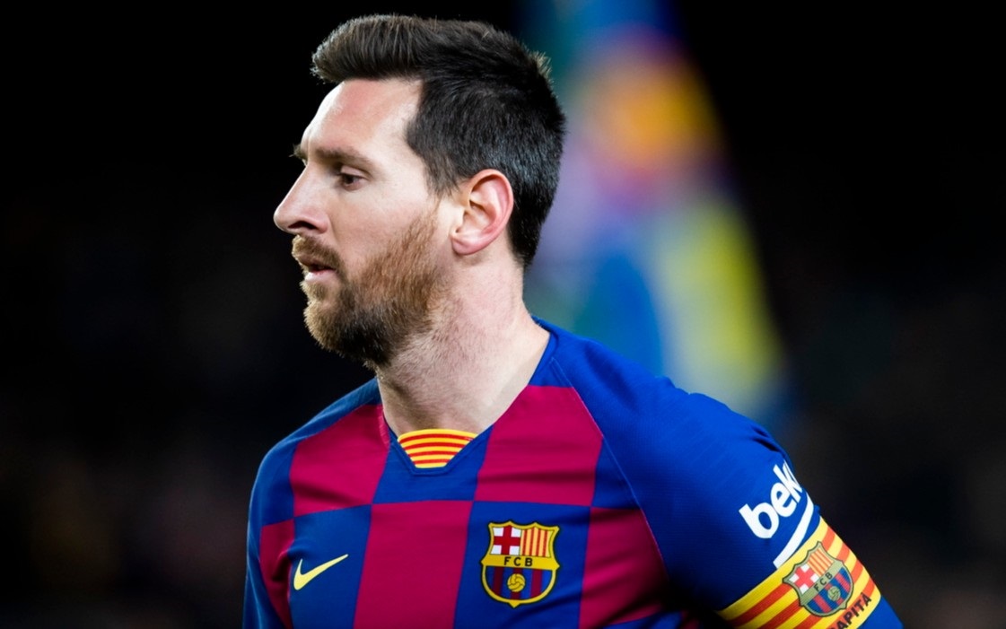 Lionel Messi tidak diturunkan saat Barcelona hadapi Ibiza. (Foto: Twitter FC Barcelona)