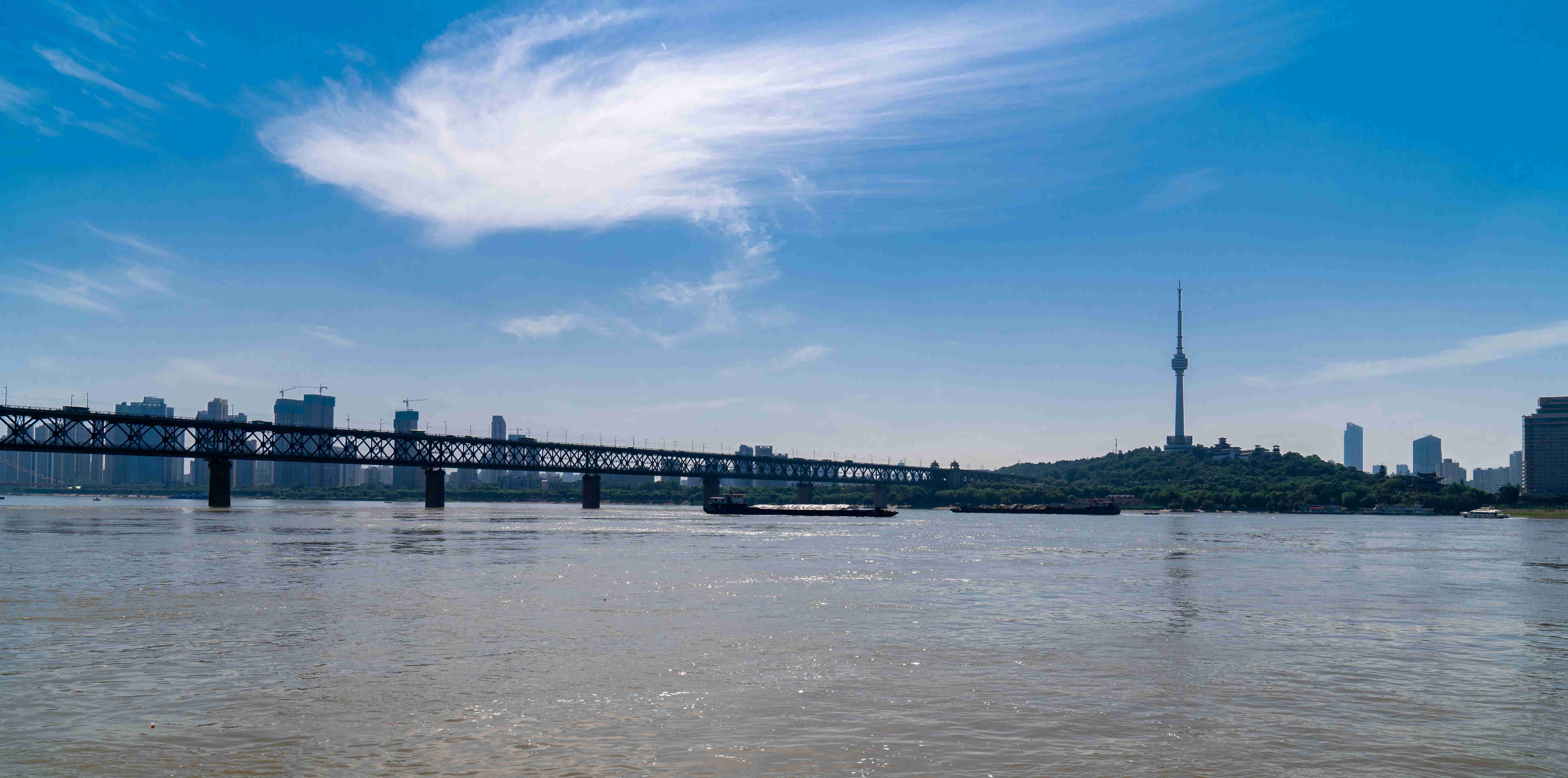 Jembatan Sungai Yangtse. Kota Wuhan yang berada di tepi Sungai Yangtse menjadi tempat munculnya coronavirus jenis baru pertama kali. (Foto:unsplash)
