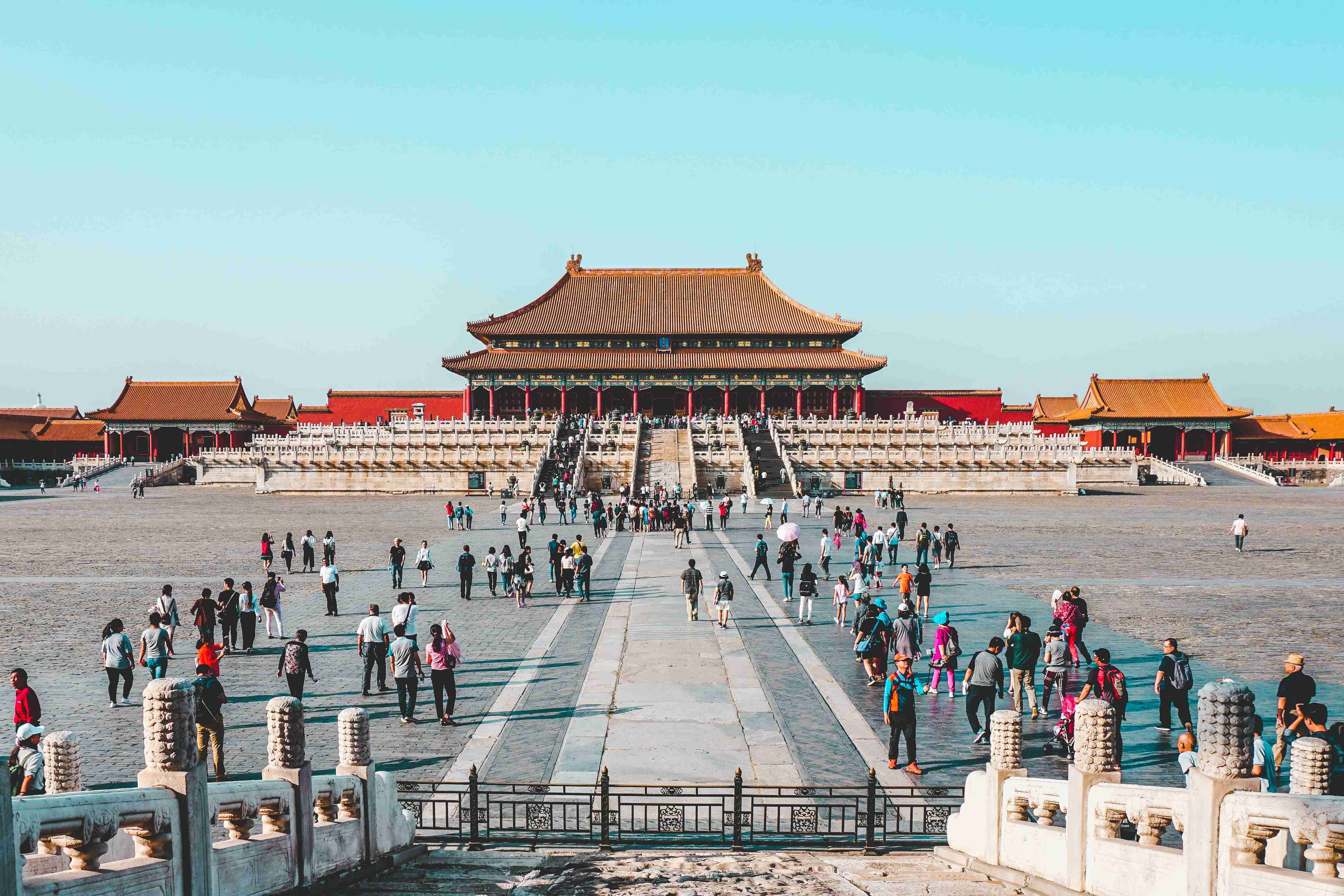 Kota Terlarang di Beijing. China menutup tujuan wisata populer ini mengikuti bertambahnya kasus virus corona di China. (Foto:unsplash)