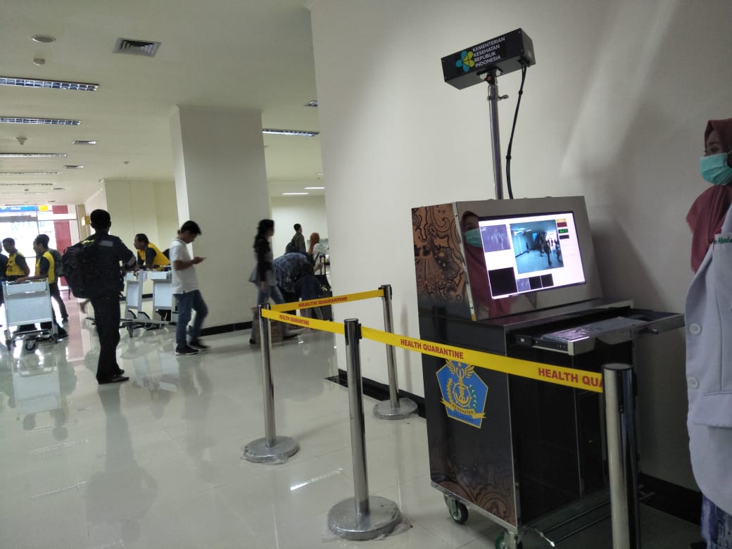 Sebanyak 135 Thermal Scanner dipasang di bandara seluruh Indonesia. (Foto: Istimewa)