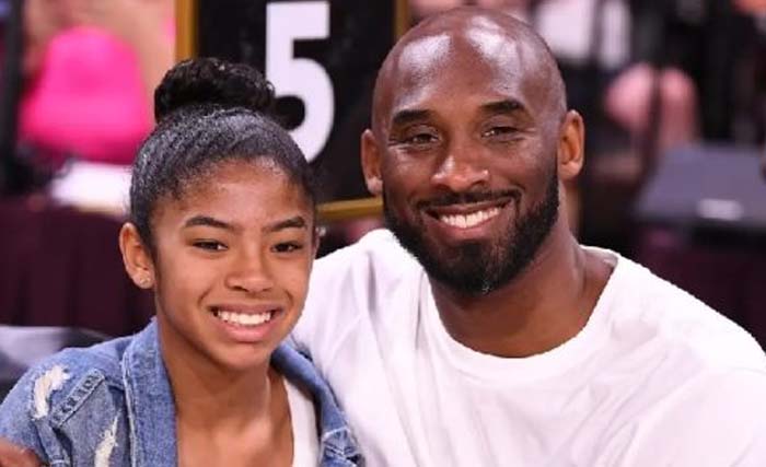 Gianna Maria Onore Bryant (kiri) yang diharapkan oleh ayahnya, Kobe Bryant, akan menjadi bintang WNBA  (Women's National Basketball Association). (Foto:Antara/Reuters)