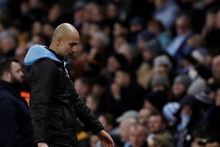 Manajer Manchester City Pep Guardiola. (Foto: Antara/Reuters)