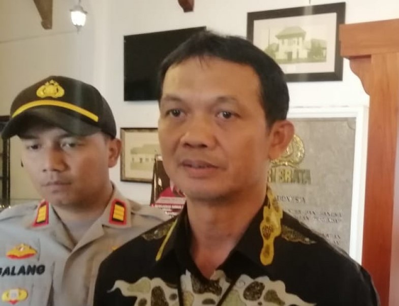 Kasat Reskrim Polrestabes Surabaya, AKBP Sudamiran saat memberikan keterangan kepada wartawan. (Foto: Andhika/ngopibareng.id)