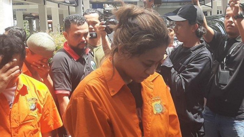 Nanie Darham saat gelar kasus di Polda Metro Jaya pada Senin, 10 Februari 2020. (Foto: Istimewa)