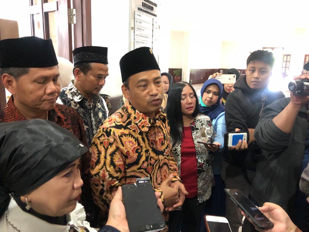 Ketua Komisi D DPRD Kota Malang, Ahmad Wanedi saat ditemui usai pertemuan dengan Dinas Pendidikan Kota Malang (Foto:Theo/ngopibareng.id)