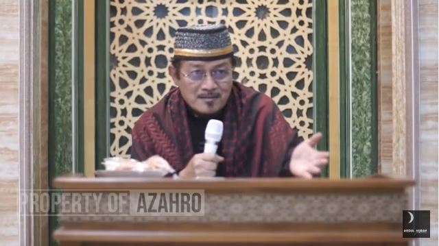Prof. Ahmad Zahro saat memberikan ceramah. (Foto: Tangkapan Layar/ Azahro Official)