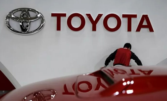 Pabrik Toyota di China dibuka kembali hari ini, Senin 17 Februari 2020. (Foto:Reuters)